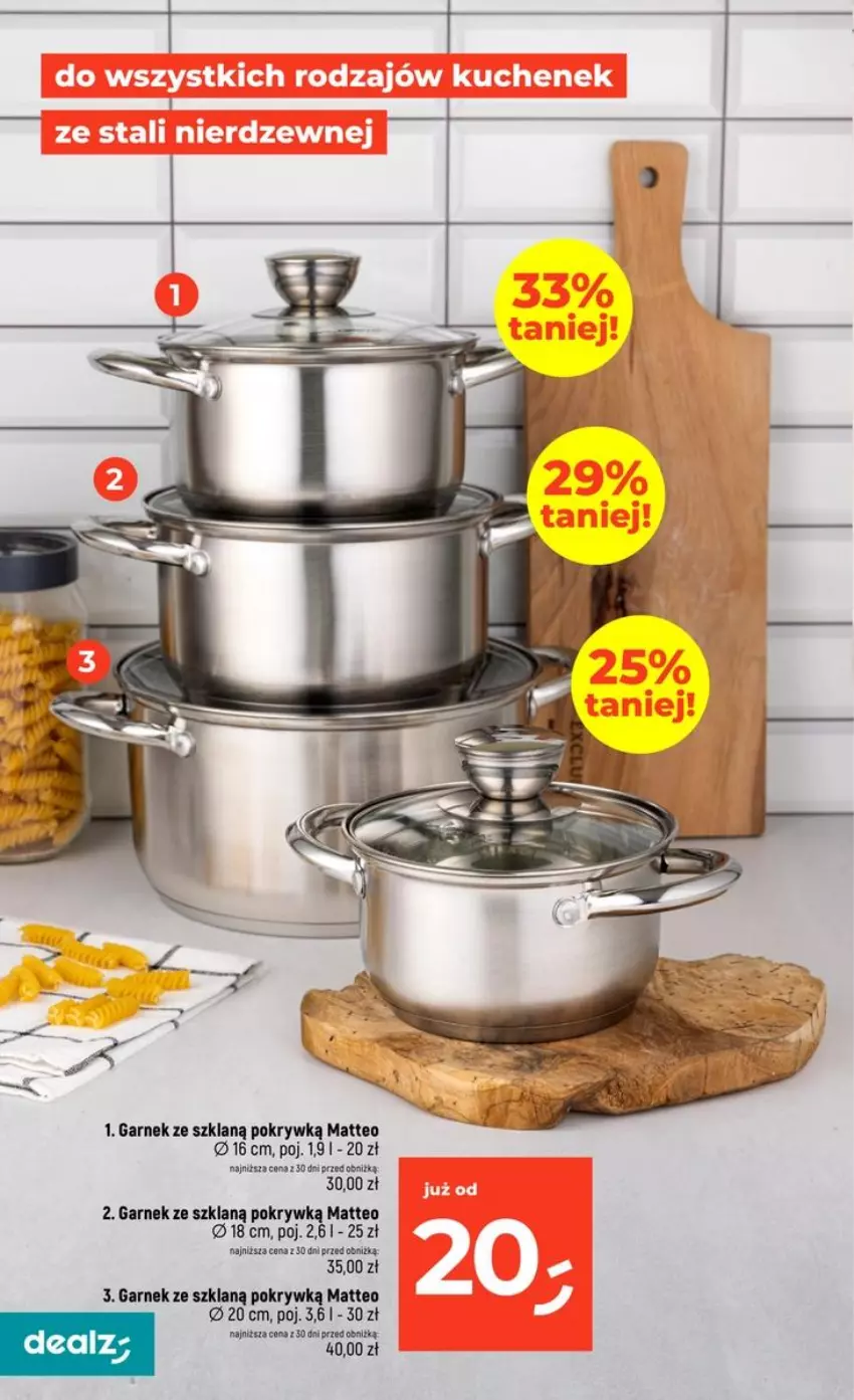 Gazetka promocyjna Dealz - NOWA GAZETKA - ważna 06.08 do 12.08.2026 - strona 34 - produkty: Garnek