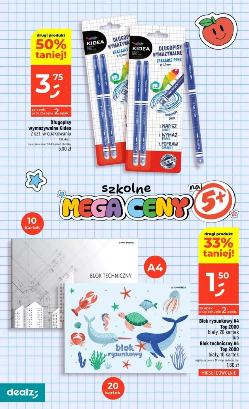 Gazetka promocyjna Dealz - NOWA GAZETKA - ważna 06.08 do 12.08.2026 - strona 8 - produkty: Długopis, Top