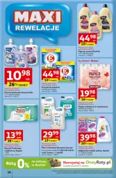 Gazetka promocyjna Auchan - 30 Lat Hipermarket - Gazetka - ważna od 21.01 do 21.01.2026 - strona 16 - produkty: Płyn do prania, Ludwik, Gin, Do mycia naczyń, Papier, Ręcznik kuchenny, Balsam do mycia naczyń, Proszek do prania, Papier toaletowy, Odplamiacz, Woolite, Płyn do płukania, Ręcznik, Rolki, Płyn do mycia, Vanish
