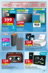 Gazetka promocyjna Auchan - 30 Lat Hipermarket - Gazetka - ważna od 21.01 do 21.01.2026 - strona 41 - produkty: Czujnik zewnętrzny, Stacja pogodowa, Acer, Amol, Budzik, Tran, Tusz, Skaner, Urządzenie wielofunkcyjne, Zegar, Drukarka, Powerbank, Akumulator, LG, HP