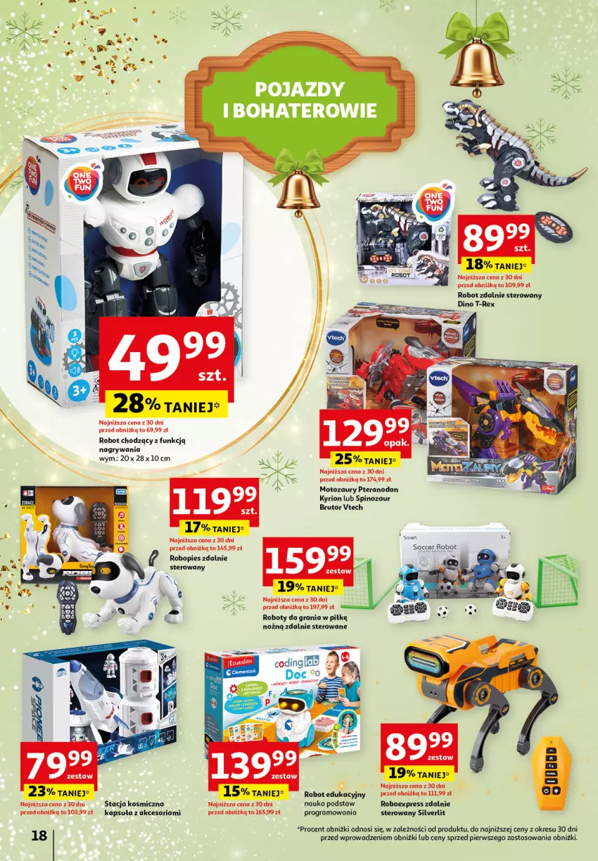 Gazetka promocyjna Auchan - Katalog Zabawki Zaczarowane Święta Hipermarket - ważna 07.11 do 27.11.2024 - strona 18 - produkty: Gra, Gry, Noż, Robot, Tera