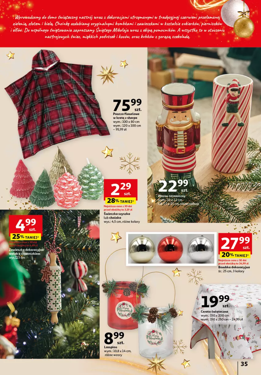 Gazetka promocyjna Auchan - Katalog Zabawki Zaczarowane Święta Hipermarket - ważna 07.11 do 27.11.2024 - strona 35 - produkty: Choinka, Inka, Lampion, Ponczo