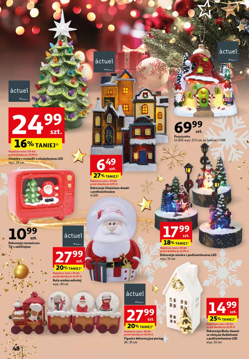 Gazetka promocyjna Auchan - Katalog Zabawki Zaczarowane Święta Hipermarket - ważna 07.11 do 27.11.2024 - strona 48 - produkty: Choinka, Inka, Pociąg