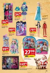 Gazetka promocyjna Auchan - Katalog Zabawki Zaczarowane Święta Hipermarket - Gazetka - ważna od 27.11 do 27.11.2024 - strona 11 - produkty: Enchantimals, Laur, Hatchimals, Gala, Lalka