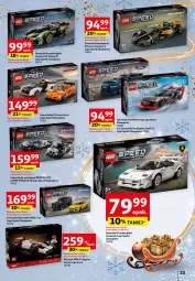 Gazetka promocyjna Auchan - Katalog Zabawki Zaczarowane Święta Hipermarket - Gazetka - ważna od 27.11 do 27.11.2024 - strona 23 - produkty: Por, Mus, Samochód, LEGO, Sport