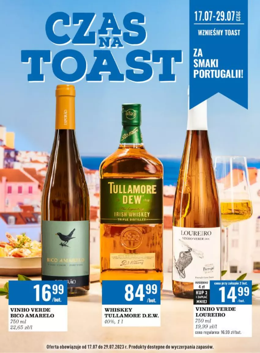 Gazetka promocyjna Biedronka - Czas na Toast - Portugalia - ważna 17.07 do 29.07.2023 - strona 1 - produkty: BIC, Whiskey