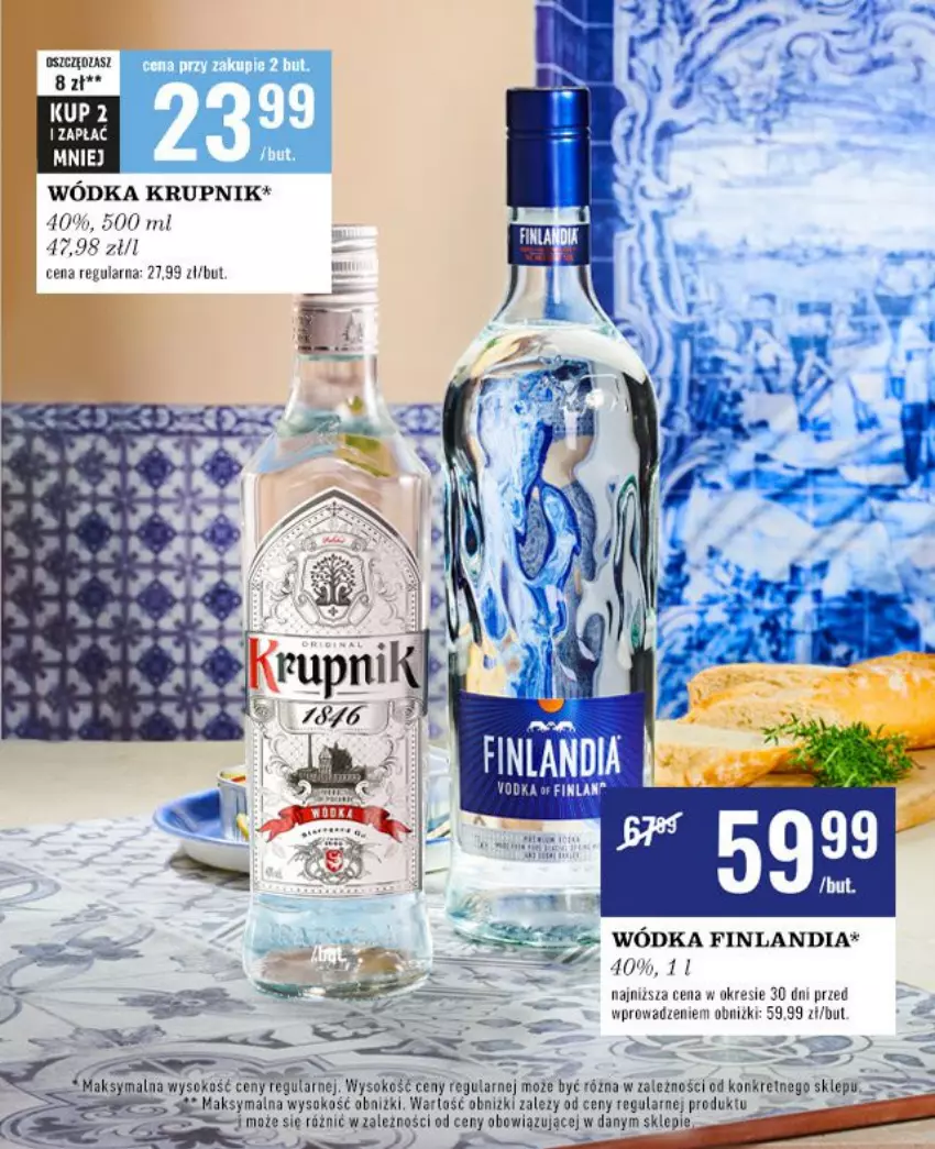 Gazetka promocyjna Biedronka - Czas na Toast - Portugalia - ważna 17.07 do 29.07.2023 - strona 4 - produkty: Finlandia, Kret, Krupnik, Sok, Wódka