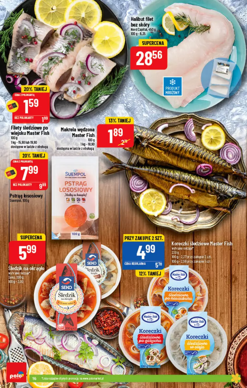 Gazetka promocyjna PoloMarket - Gazetka pomocyjna - ważna 30.03 do 05.04.2022 - strona 16 - produkty: Halibut