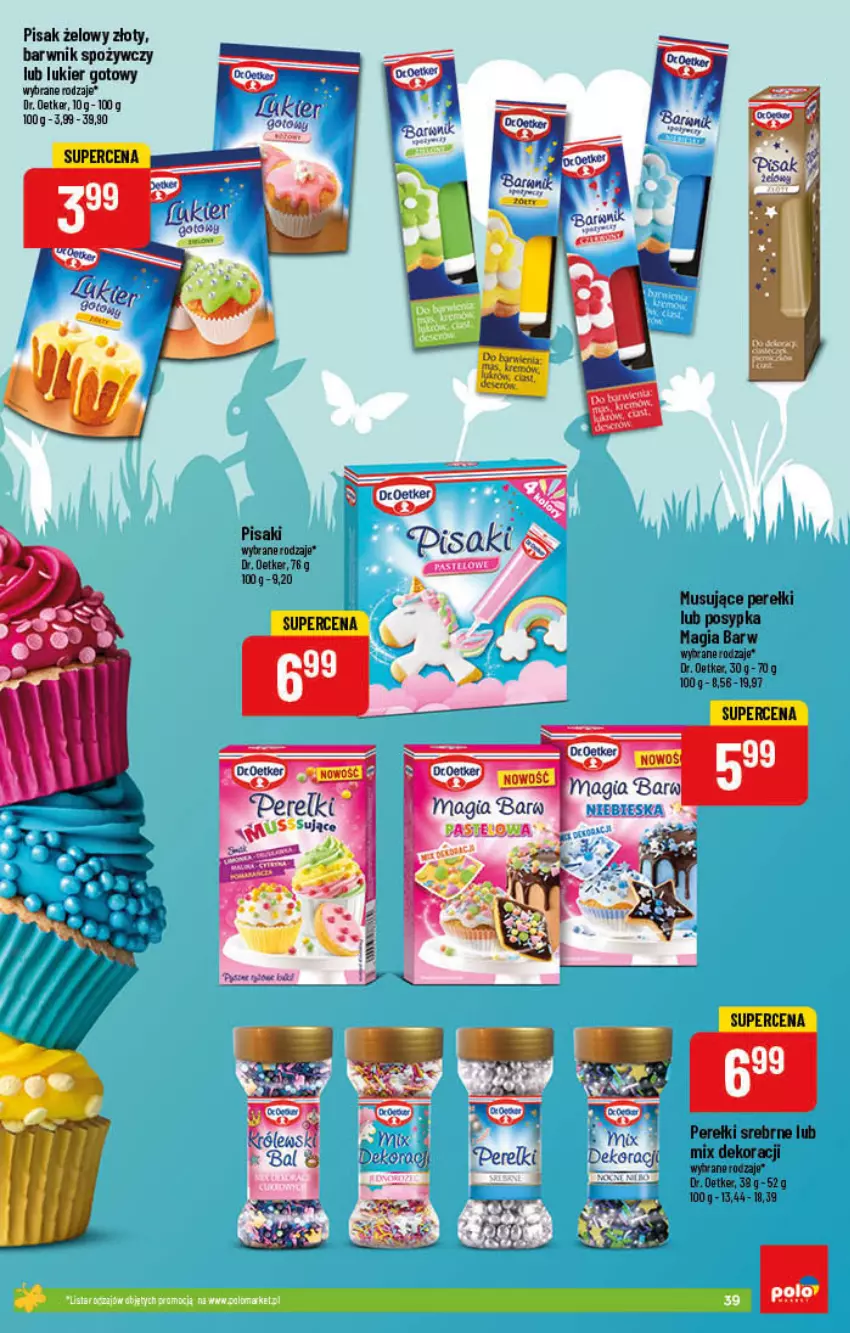 Gazetka promocyjna PoloMarket - Gazetka pomocyjna - ważna 30.03 do 05.04.2022 - strona 39 - produkty: Dr. Oetker, Mus