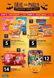 Gazetka promocyjna Dealz - NOWA GAZETKAWielkie Oszczędzanie z Dealz! - Gazetka - ważna od 01.11 do 01.11.2022 - strona 14 - produkty: Kit Kat, Chupa Chups, Syrop, Lizaki, Haribo