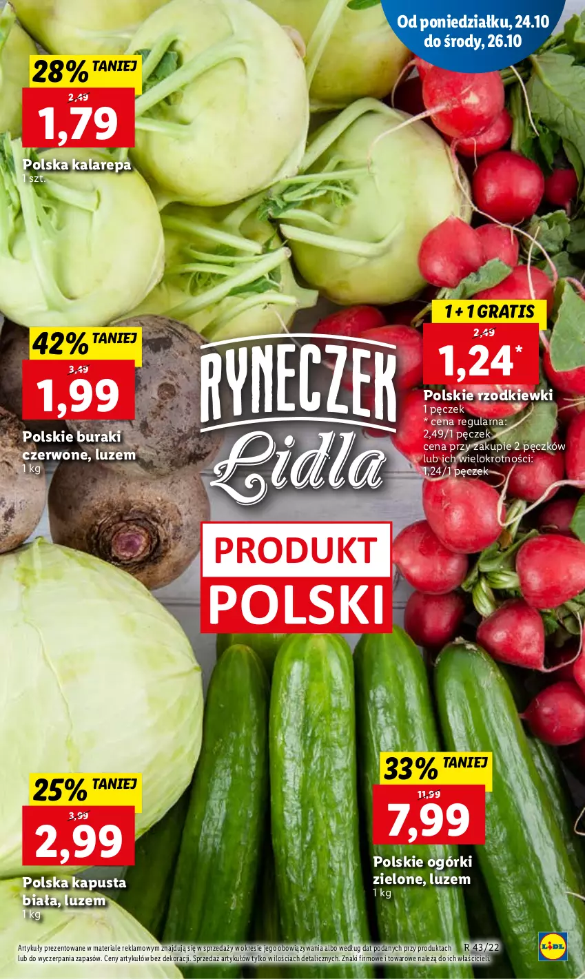 Gazetka promocyjna Lidl - GAZETKA - ważna 24.10 do 26.10.2022 - strona 23 - produkty: Buraki, Gra