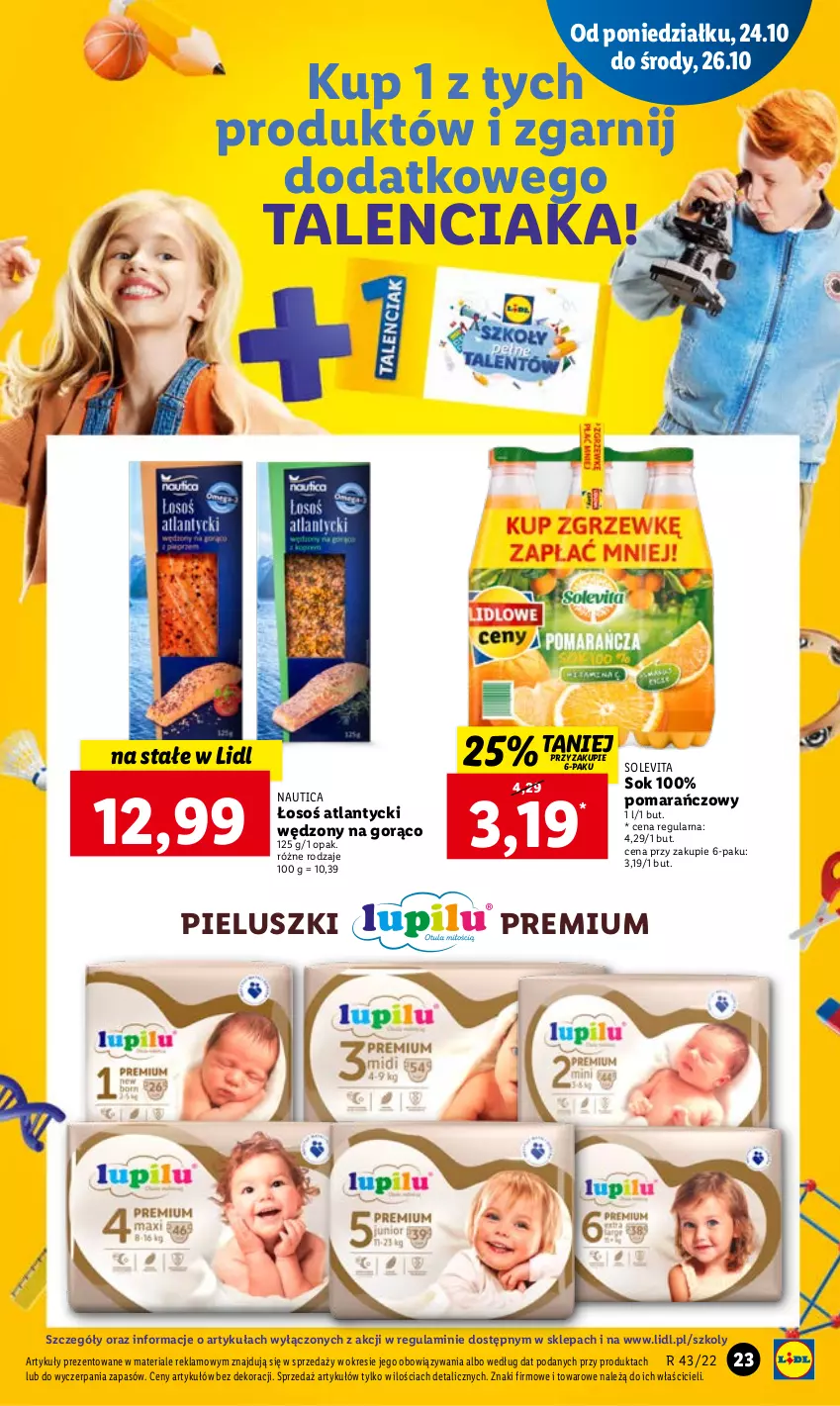 Gazetka promocyjna Lidl - GAZETKA - ważna 24.10 do 26.10.2022 - strona 27 - produkty: Sok