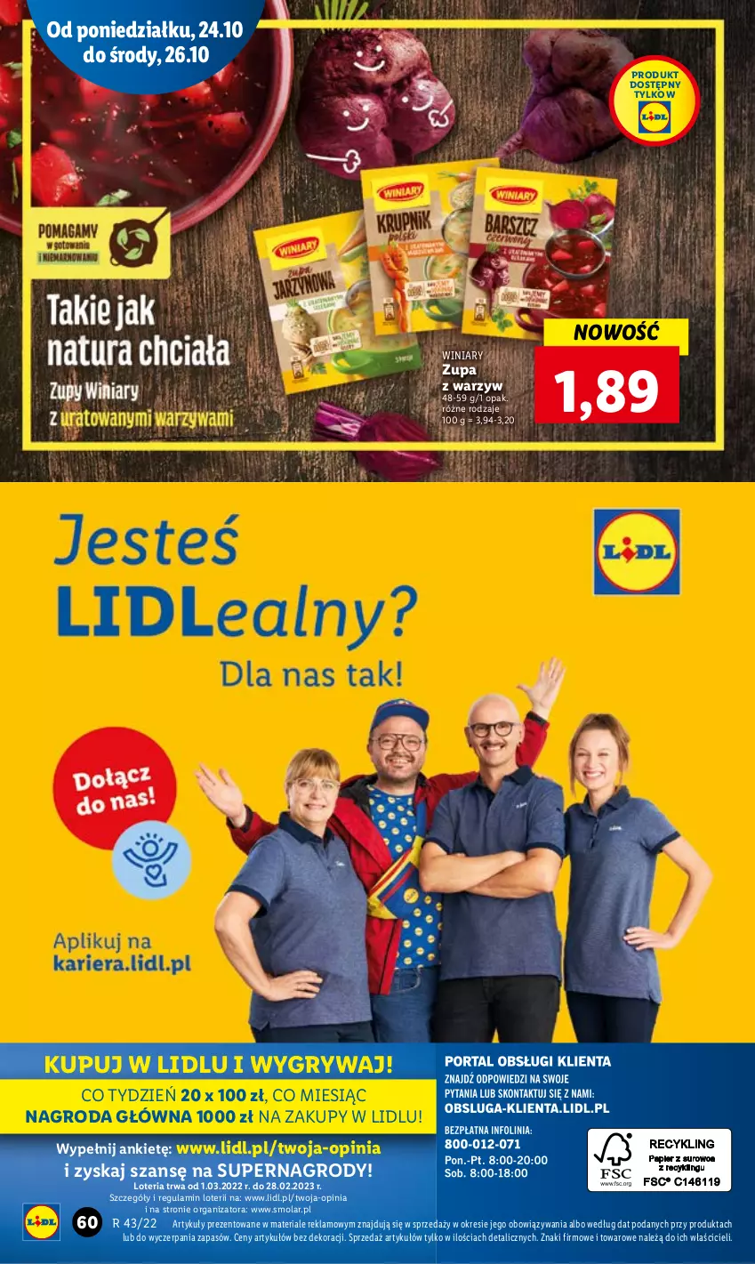 Gazetka promocyjna Lidl - GAZETKA - ważna 24.10 do 26.10.2022 - strona 64 - produkty: Gry, Mola, Winiary, Zupa