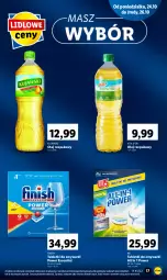 Gazetka promocyjna Lidl - GAZETKA - Gazetka - ważna od 26.10 do 26.10.2022 - strona 17 - produkty: Kujawski, Finish, Tablet, Olej rzepakowy, Zmywarki, Olej, Tabletki do zmywarki