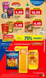 Gazetka promocyjna Lidl - GAZETKA - Gazetka - ważna od 26.10 do 26.10.2022 - strona 47 - produkty: Makaron, Sos, Rum, Zupa