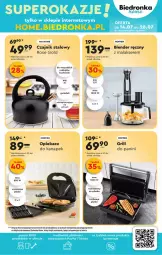 Gazetka promocyjna Biedronka - Gazetka - ważna od 27.07 do 27.07.2024 - strona 35 - produkty: Ser, Blender ręczny, Blender, Grill