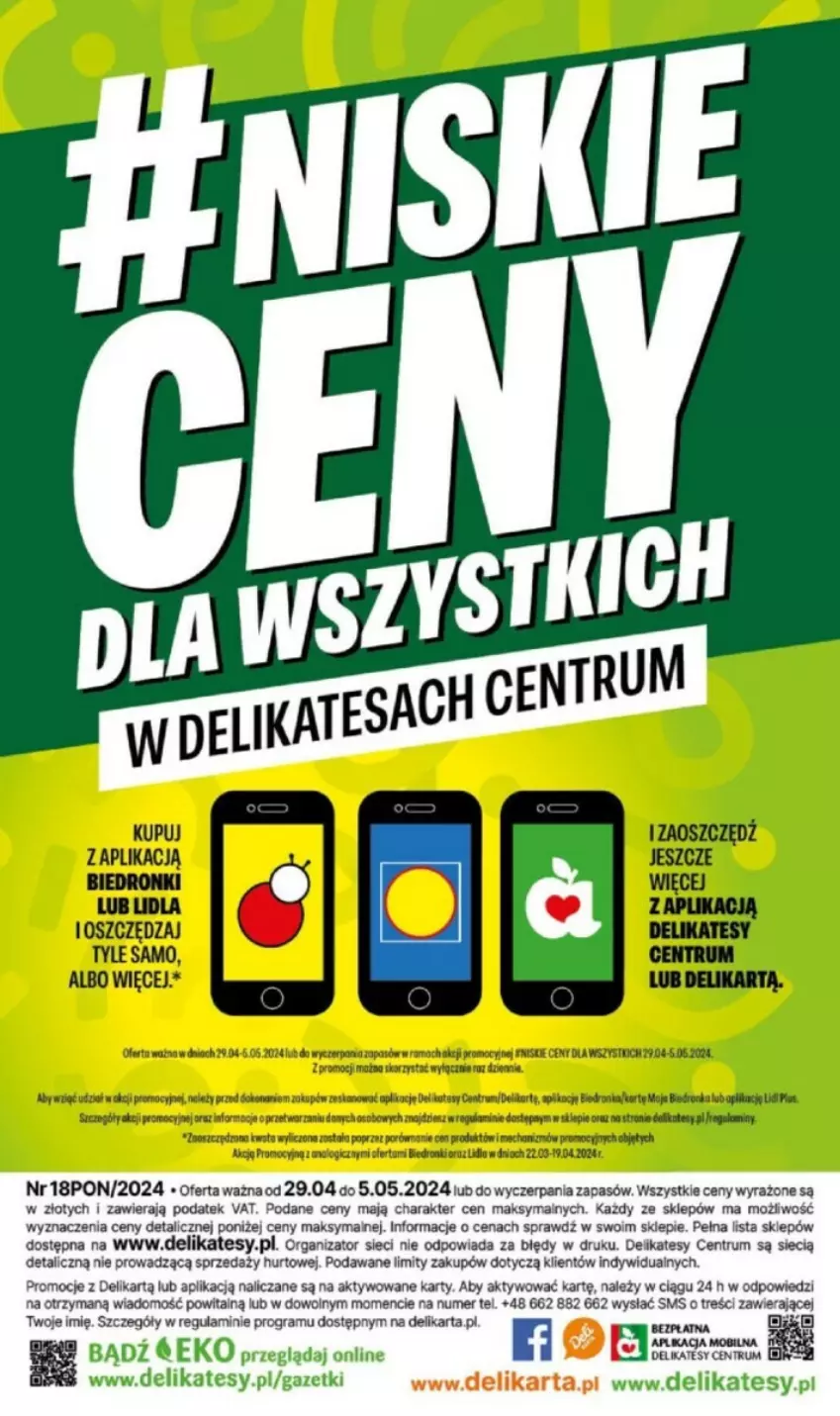 Gazetka promocyjna Delikatesy Centrum - ważna 29.04 do 05.05.2024 - strona 36 - produkty: Gra, Por, Rama, Rum, Taft