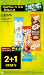 Gazetka promocyjna Delikatesy Centrum - Gazetka - ważna od 05.05 do 05.05.2024 - strona 34 - produkty: Rum, Rama, Lody, Hortex