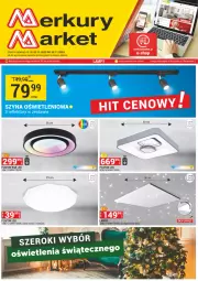 Gazetka promocyjna Merkury Market - Gazetka - ważna od 30.11 do 30.11.2023 - strona 1 - produkty: Plafon, Ser, Plafon LED, Szyna, Reflektor, Lampa, HP