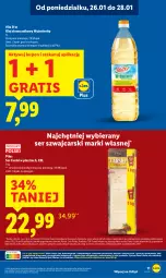 Gazetka promocyjna Lidl - GAZETKA - Gazetka - ważna od 28.01 do 28.01.2026 - strona 11 - produkty: Top, Ser, Gra, Cars, Pilos, Olej słonecznikowy, Olej, Fa