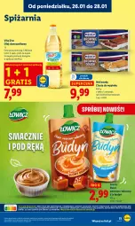Gazetka promocyjna Lidl - GAZETKA - Gazetka - ważna od 28.01 do 28.01.2026 - strona 51 - produkty: Ser, Gra, Deser, Olej słonecznikowy, Kakao, Olej, Budyń