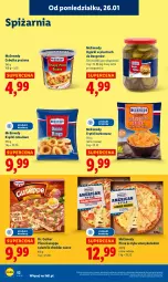 Gazetka promocyjna Lidl - GAZETKA - Gazetka - ważna od 28.01 do 28.01.2026 - strona 52 - produkty: Cheddar, Salami, Krążki cebulowe, Dr. Oetker, Pizza, Burger, Frytki