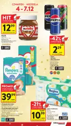 Gazetka promocyjna Intermarche - Gazeta promocyjna - Gazetka - ważna od 10.12 do 10.12.2025 - strona 9 - produkty: Nutella, Gin, Pampers, Papier, Majtki, Mirinda, Papier toaletowy, Pepsi, Ferrero, Dzieci, Pieluchomajtki