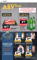 Gazetka promocyjna Netto - Netto Gazetka Food 38/24B - Gazetka - ważna od 25.09 do 25.09.2024 - strona 2 - produkty: Piwa, Piwo, Kurczak, Por, Gra, Filet z piersi kurczaka, Heineken, Tusz, Boczek, Boczek wieprzowy