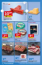 Gazetka promocyjna Auchan - Gazetka TANIE zakupy Moje Auchan - Gazetka - ważna od 16.08 do 16.08.2023 - strona 2 - produkty: Mięso mielone, Ser, Mus, Papryka, Sałat, Kotlet, Delma, Gouda, Grill, Mięso