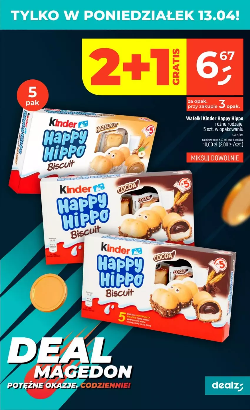 Gazetka promocyjna Dealz - DEALMAGEDON - ważna 09.04 do 15.04.2026 - strona 5 - produkty: HiPP, Kinder