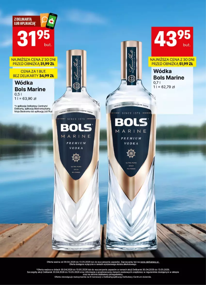 Gazetka promocyjna Delikatesy Centrum - Delibarek DC18-DC19 - ważna 30.04 do 13.05.2026 - strona 10 - produkty: Bols, Rama, Rum, Tran, Wódka