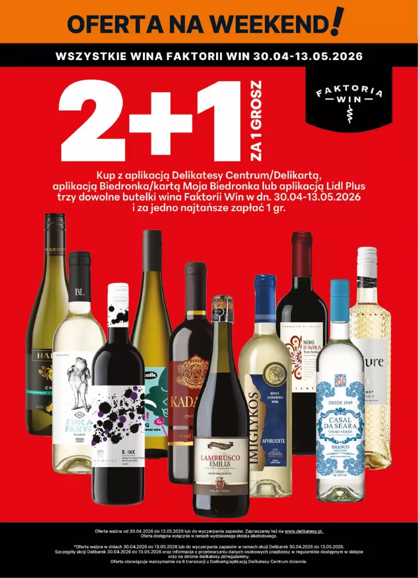 Gazetka promocyjna Delikatesy Centrum - Delibarek DC18-DC19 - ważna 30.04 do 13.05.2026 - strona 2 - produkty: Fa, Rama, Rum, Tran