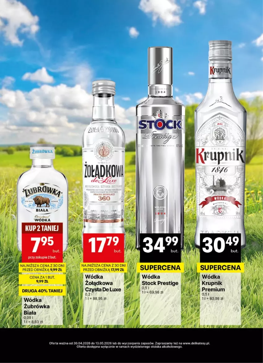 Gazetka promocyjna Delikatesy Centrum - Delibarek DC18-DC19 - ważna 30.04 do 13.05.2026 - strona 8 - produkty: Krupnik, Rama, Stock, Wódka