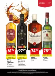 Gazetka promocyjna Delikatesy Centrum - Delibarek DC18-DC19 - Gazetka - ważna od 13.05 do 13.05.2026 - strona 17 - produkty: Rum, Gra, Rama, Whiskey, Jameson, Tran, Whisky, Ballantine's, Grant's