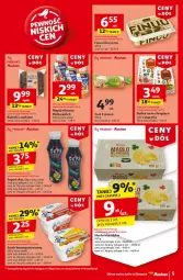 Gazetka promocyjna Auchan - CENY W DÓŁ Moje - Gazetka - ważna od 29.01 do 29.01.2025 - strona 7 - produkty: Ser, Jogurt, Tarta, Serek homogenizowany, Serek, Napój mleczny, Finuu, Bułka tarta, Masło, Napój, Bułka