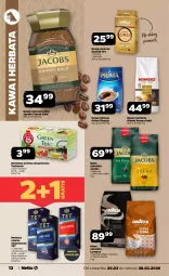 Gazetka promocyjna Netto - Od Czwartku - Gazetka - ważna od 28.02 do 28.02.2026 - strona 12 - produkty: Kawa rozpuszczalna, Por, Gra, Kawa ziarnista, Brit, Kawa mielona, Kawa, Herbata czarna, Prima, Teekanne, Lavazza, Jacobs, Herbata