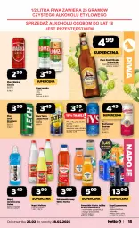 Gazetka promocyjna Netto - Od Czwartku - Gazetka - ważna od 28.02 do 28.02.2026 - strona 15 - produkty: Piwa, Piwo, Marchewka, Sok, Ser, Gra, Mirinda, Tyskie, Napoje, Warka, Tatra, Pepsi, Hellena, Napój izotoniczny, Napój gazowany, Smoothie, Oshee, Sok pomidorowy, Mango, Napój, Kokos, Lech Premium, Hortex