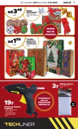 Gazetka promocyjna Netto - Akcesoria i dodatki - Gazetka - ważna od 06.12 do 06.12.2023 - strona 7 - produkty: Torebka, Papier, Klej, Pistolet