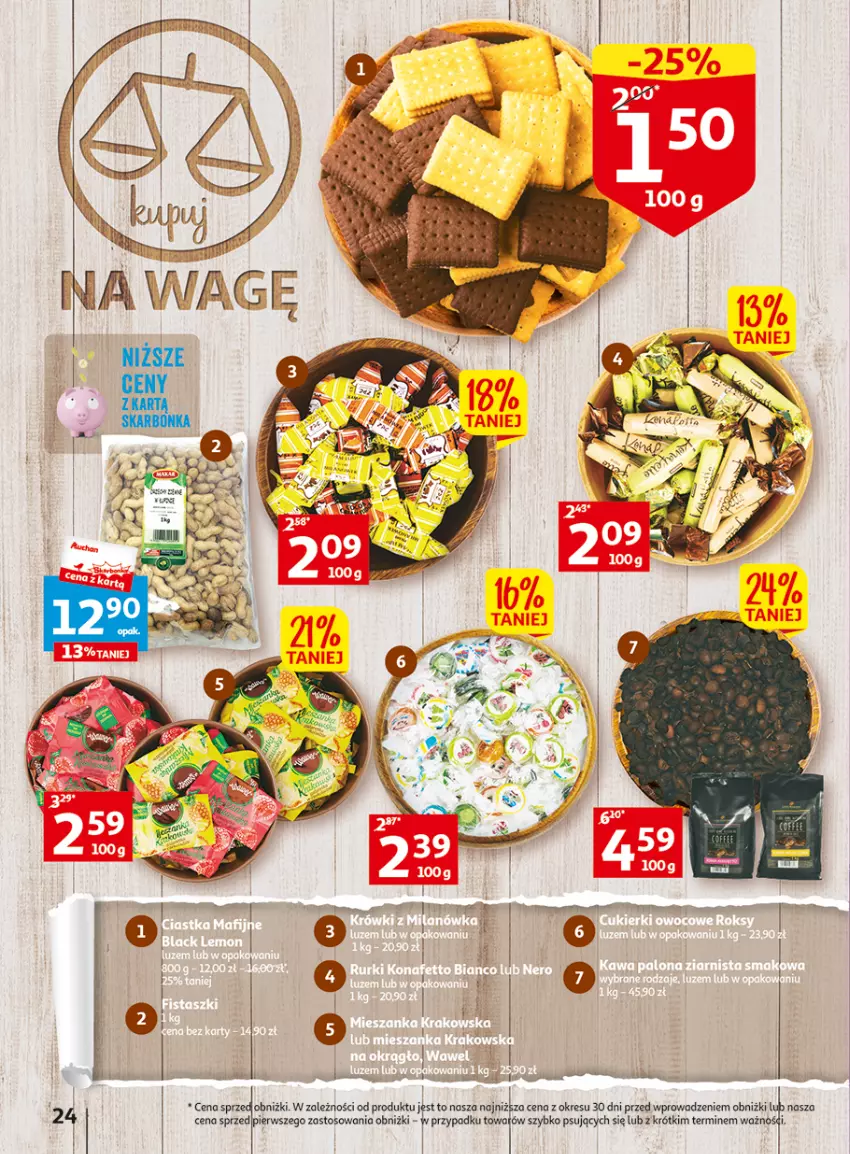 Gazetka promocyjna Auchan - Gazetka Wielkie majowe odkrycia cenowe część #3 Hipermarket Auchan - ważna 11.05 do 17.05.2023 - strona 24 - produkty: O nas