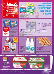 Gazetka promocyjna Auchan - Gazetka Wielkie majowe odkrycia cenowe część #3 Hipermarket Auchan - Gazetka - ważna od 17.05 do 17.05.2023 - strona 19 - produkty: Jaja, Optima, Margaryna, Masło, LG