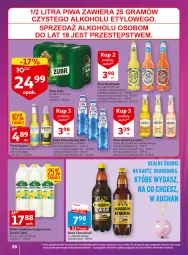 Gazetka promocyjna Auchan - Gazetka Wielkie majowe odkrycia cenowe część #3 Hipermarket Auchan - Gazetka - ważna od 17.05 do 17.05.2023 - strona 26 - produkty: Piwa, Piwo, Gra, O nas, Woda
