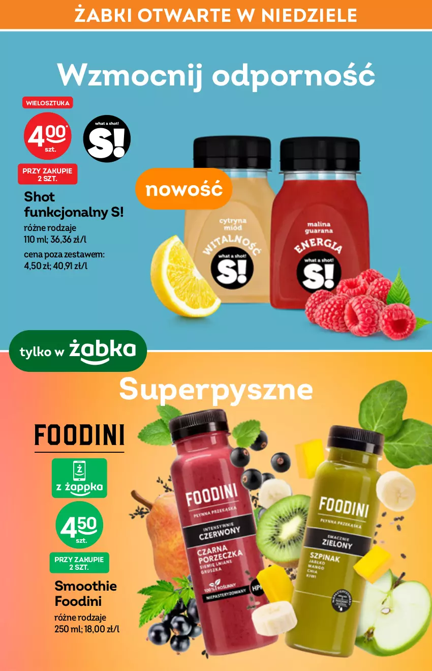 Gazetka promocyjna Żabka - ważna 02.02 do 08.02.2022 - strona 37 - produkty: Por, Smoothie