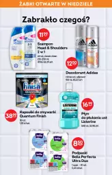 Gazetka promocyjna Żabka - Gazetka - ważna od 08.02 do 08.02.2022 - strona 46 - produkty: Listerine, Finish, Bell, Dezodorant, Adidas, Perfecta, Płyn do płukania, Szampon, Podpaski, Bella, Zmywarki