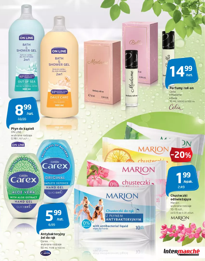 Gazetka promocyjna Intermarche - Majówka - ważna 20.04 do 04.05.2022 - strona 15 - produkty: Bell, Bella, Chusteczki, Perfum, Płyn do kąpieli