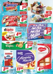 Gazetka promocyjna Dino - Gazetka - Gazetka - ważna od 27.12 do 27.12.2022 - strona 3 - produkty: Ser, Cukier, Wafle, Herbatniki, Czekolada, Mars, Ferrero, Baton, Cukierki, Haribo, Góralki, Kinder, Milka