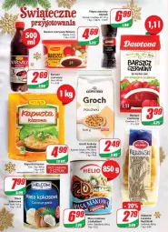 Gazetka promocyjna Dino - Gazetka - Gazetka - ważna od 27.12 do 27.12.2022 - strona 8 - produkty: Makaron, Dawtona, Prymat, Kuchnia, Winiary, Młynek, Pieprz, Groch, Helio, Bakalland, Kokos