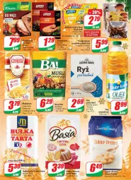 Gazetka promocyjna Dino - Gazetka - Gazetka - ważna od 27.12 do 27.12.2022 - strona 9 - produkty: Makaron, Prymat, Ryż, Mus, Ba!, Kucharek, Cukier, Kuchnia, Bulion, Tarta, Lion, Rosół, Mąka, Basia, Bułka tarta, Olej, Bułka, Mąka tortowa, Bakalland, Knorr, LG, Fa