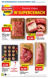 Gazetka promocyjna Lidl - GAZETKA - Gazetka - ważna od 18.08 do 18.08.2021 - strona 12 - produkty: Piec, Mięso mielone z szynki, Mięso mielone, Por, Wołowina, Mięso