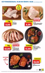 Gazetka promocyjna Lidl - GAZETKA - Gazetka - ważna od 18.08 do 18.08.2021 - strona 13 - produkty: Kurczak, Por, Wieprzowina, Noga z kaczki, Grill