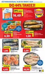 Gazetka promocyjna Lidl - GAZETKA - Gazetka - ważna od 18.08 do 18.08.2021 - strona 15 - produkty: Sos, Por, Zupa, Paluszki rybne, Tusz, Mintaj, Dorsz, Grill, Lazur